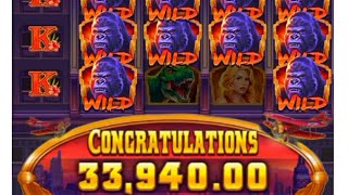 Slot game big win  Jili slot jungle king game big spin [upl. by Allemat]