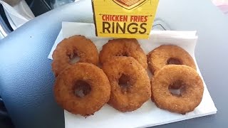 Burger King Chicken Fries Rings [upl. by Turnbull]