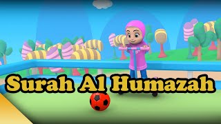 Murottal Juz 30 Surah Al Humazah Kick the Ball into the Goal Animation [upl. by Sebastian357]