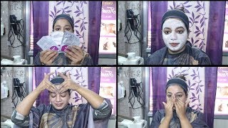 How To Do Diamond Facial At Home  Parlour Style  Easy And Simple Facial [upl. by Etnelav]