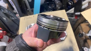 Wiseco pistons Techline ceramic coating [upl. by Aicener]