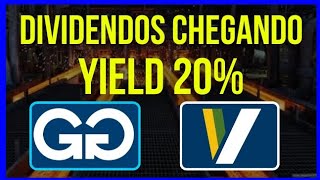 GOAU4 GERDAU PAGAMENTO DIVIDENDOS VULC3 VULCABRAS GRANDES DIVIDENDOS goau4 dividendos gerdau [upl. by Antonina573]