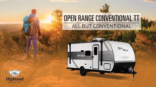 2025 Open Range Conventional Single Axle Travel Trailer  Full Product WalkthroughHighland Ridge RV [upl. by Kienan716]