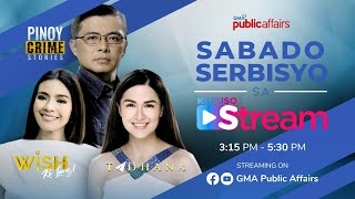 Kapuso Stream TADHANA WISH KO LANG PINOY CRIME STORIES  LIVESTREAM  April 20 2024 [upl. by Allicserp]