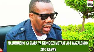 ZITO KABWE  NJOMBE BADO IMELALA KISIASA NIMEONA LUDEWA KUMECHANGAMKA [upl. by Turk]