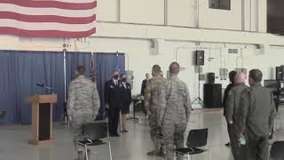 174th Operations Group Assumption of Command [upl. by Ailekahs749]