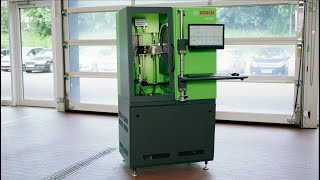 EN  Bosch single commonrail injector test bench DCI 200 [upl. by Niwroc]