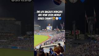 LA Dodgers  World Series Champs🏆⚾️💙 dodgers worldseries mlb [upl. by Karli]