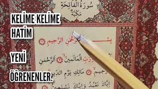 1Kuranı Kerim okumaya ilk başlayanlarTECVİD Uygulamalı fatihasuresi selamihocam [upl. by Durrett482]