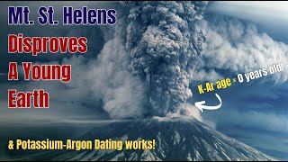 Mount St Helens Disproves a Young Earth and so can you [upl. by Rosenzweig]