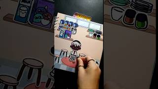 ❗Sticker book❗ diy shortvideo tocalifeworld tocaboca quietbook stickerbooks sticker paperdiy [upl. by Duntson]