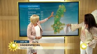 Passa på och njut  lågtryck på väg  Nyhetsmorgon TV4 [upl. by Rad667]