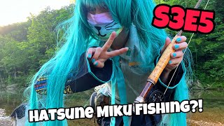 HATSUNE MIKU FISHING  Femboy Fishing S3E5 [upl. by Aivila756]