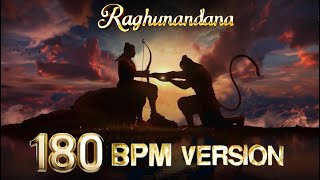 raghunandana song 180bpm version  HanuMan  hanuman movie  gowrahari prasanth varma primeshow [upl. by Eidnar552]