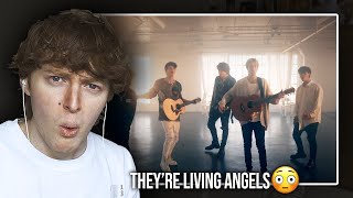 THEYRE LIVING ANGELS Why Dont We  Fallin Adrenaline  Acoustic Video ReactionReview [upl. by Midian]