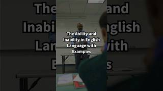 Expressing Ability and Inability in English [upl. by Samp437]