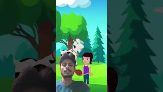 Kiska poochh gira Hindi Cartoon  Sher Cartoon  Katun Video  Short Video  Cartoon Cartoon shorts [upl. by Rep]