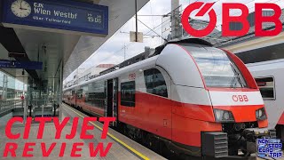 MY FAVOURITE EUROPEAN REGIONAL TRAIN  ÖBB CITYJET REVIEW  AUSTRIAN TRAIN TRIP REPORT [upl. by Ettezzil199]