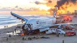 British Airways A380 Crash Explained  Air Crash Investigation  Emergency Landing in Ocean [upl. by Llennhoj]