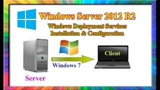 how to configure windows deployment services in server 2012 r2 [upl. by Alphonso]