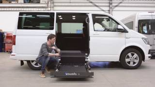 BraunAbility UVL600 in a Volkswagen Multivan T6 [upl. by Neirad]