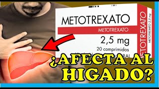 💊 METOTREXATO CUIDADOS Y RECOMENDACIONES  ¿COMO SE DEBE TOMAR  ¿EFECTOS SECUNDARIOS [upl. by Ecnerual]