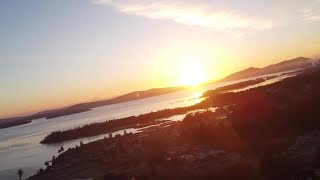 Chemainus BC Morning Drone Video In 4K [upl. by Dix216]