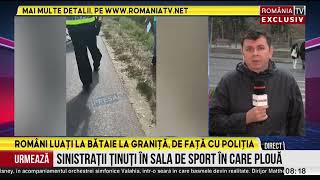 Romani luati la bataie la granita de fata cu politia [upl. by Arodaeht]