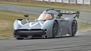 This McMurtry Spierling Fan Car Breaks Goodwood Hill Climb RECORD FASTEST CAR EVER [upl. by Hess162]