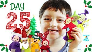 Teletubbies Advent Calendar 25 Surprise Toys Day 25 [upl. by Megan]