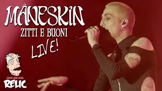 MANESKIN plays ZITTI E BUONI live from BARCELONA [upl. by Ahsenrad801]