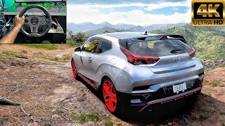 Hyundai Veloster N  Forza Horizon 5  PXN V9 Steering Wheel Gameplay [upl. by Camey]