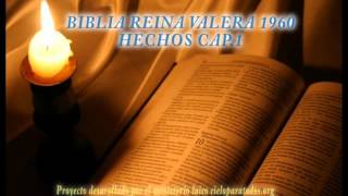 Biblia HabladaBIBLIA REINA VALERA 1960 HECHOS CAP 1 [upl. by Itagaki]