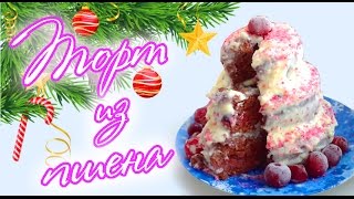 ФИТНЕС РЕЦЕПТЫ 🎅 Низкокалорийный шоколадный торт из пшена без муки [upl. by Coats]