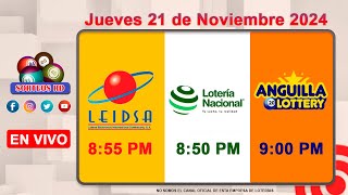 Lotería Nacional LEIDSA y Anguilla Lottery en Vivo 📺│Jueves 21 de Noviembre 2024 855 PM [upl. by Memberg]