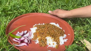 Dal Chawal Dahl Lentil Curry amp Rice [upl. by Anonyw587]