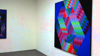 Victor Vasarely exhibition 2014 [upl. by Adyht495]