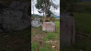 Abandoned Ancient Stone Workshop 3500 BC  Sulawesi Indonesia [upl. by Sandi]