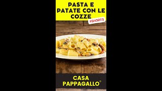 Pasta e patate con le cozze shorts [upl. by Leamiba25]