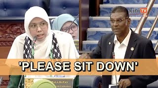 I did not mention any names please sit down  RSN Rayer chides Kepala Batas MP [upl. by Carmella]