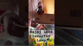 Bajaj LEDZ Inverter Lamp 30W Cdl B22  inboxing bajaj youtubeshorts instagram bajajelectricals [upl. by Ysteb613]