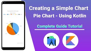 Implement Pie Chart in Android Studio Using Kotlin  OttomanCoder [upl. by Aip]