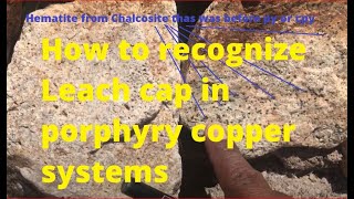 How to recognize Leach cap in porphyry copper systems [upl. by Lynn]