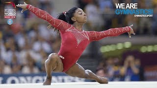 2018 Artistic Worlds Doha QAT  HIGHLIGHTS  Women’s Individual Apparatus Finals Day 2 [upl. by Dylane]