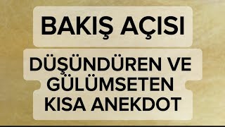 DÜŞÜNDÜREN VE GÜLÜMSETEN BİR ANEKTOD ANLAMLI VE GÜZEL BİR KONUŞMA SORU SORMA VE SONUÇ ALMA SANATI [upl. by Mossolb]