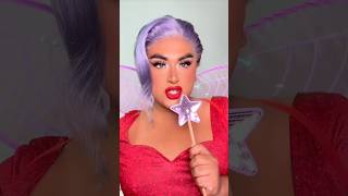 FAIRY GODMOTHER TUTORIAL fyp makeup halloween halloweenmakeuplook [upl. by Somerset]