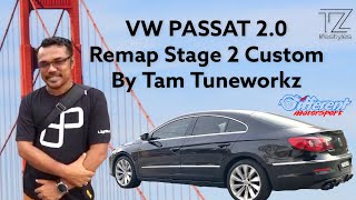 VW PASSAT 20  REMAP STAGE 2 custom by Tam Tuneworkz  Different Motorsports vw tune stage2 [upl. by Aima]