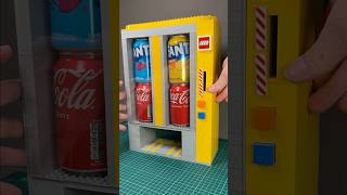 Giant Working Lego Soda Vending Machine lego [upl. by Jillene]