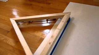 Homemade Hockey Practice PadPuck Rebounder [upl. by Halland]