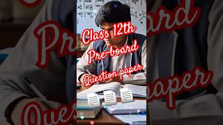 Crack Your Class 12 Pre Board Exam with Pyqchemistryclass12thpreboardpyqpractice €£ [upl. by Parthinia]